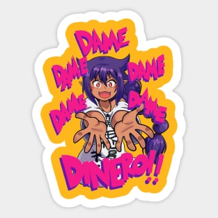 DAME DINERO Sticker